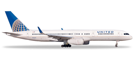 Boeing 757-200 -> United Airlines